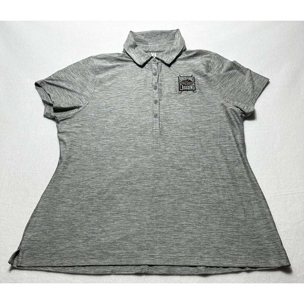 Brickyard Crossing Under Armour Women’s Polo Shirt Indy Motor Speedway Racing